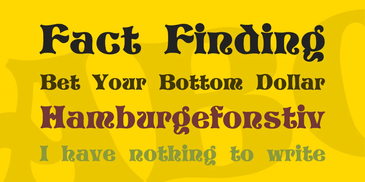 Vivian Font Family preview 2