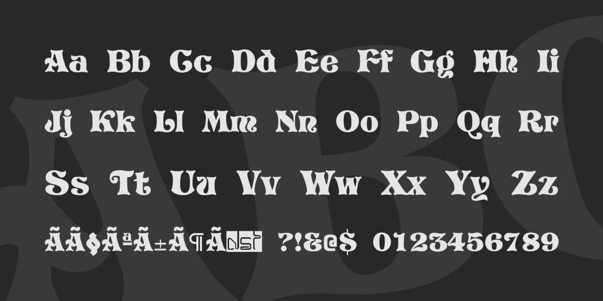 Vivian Font Family preview 3