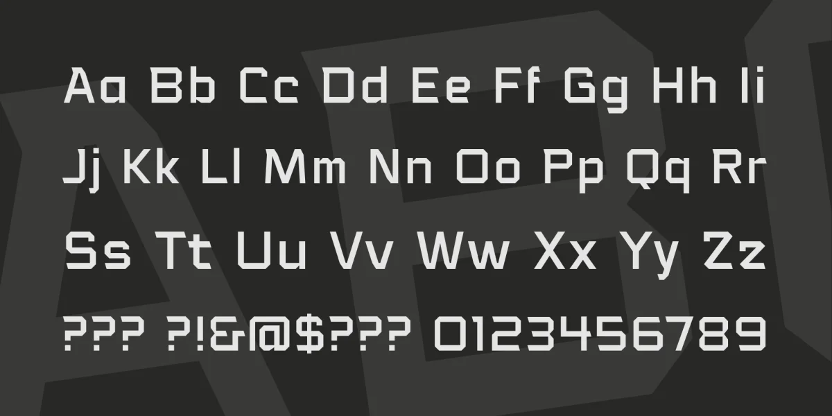 Voice Activated Font Family preview 5