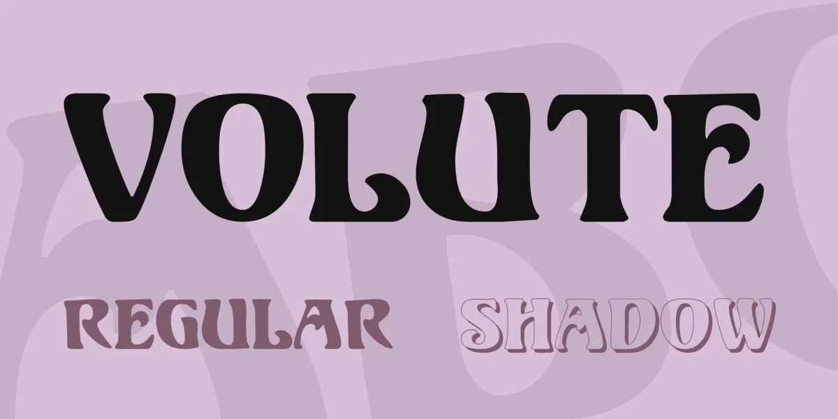 Volute Font Family