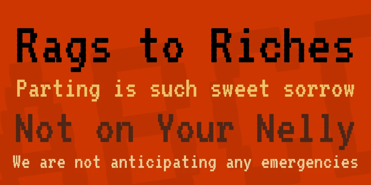 VT323 Font preview 2