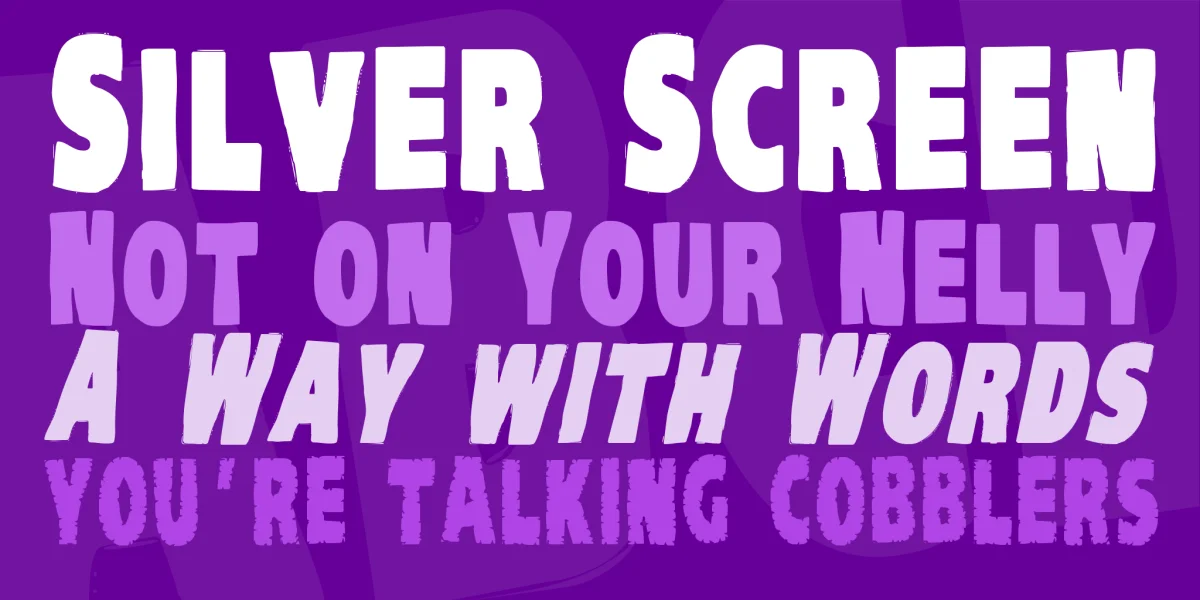 VTC Komika HeadLiner Font Family preview 2