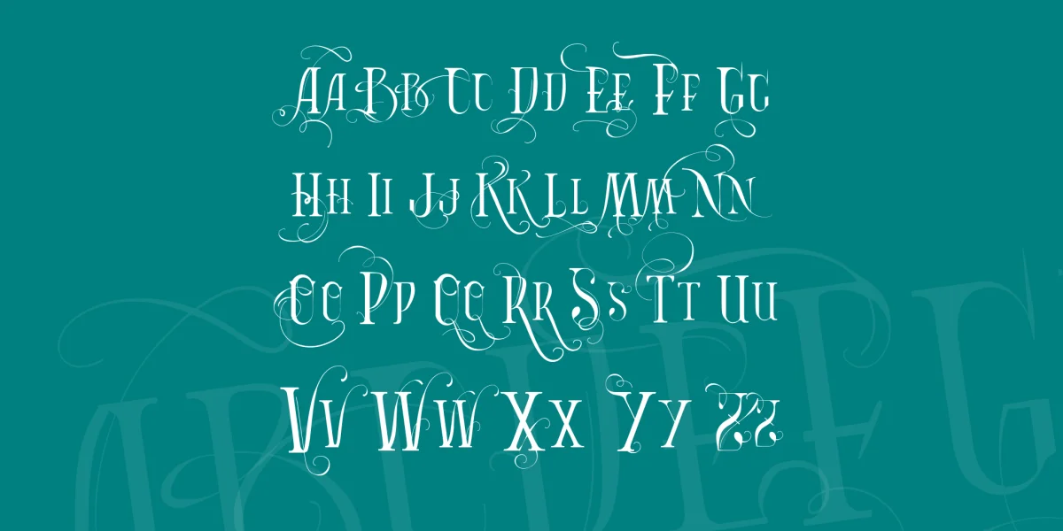 Vtks Bandoleones Font preview 3