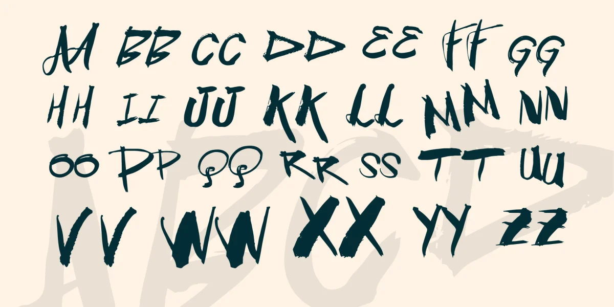 Vtks BlowUp Font preview 5