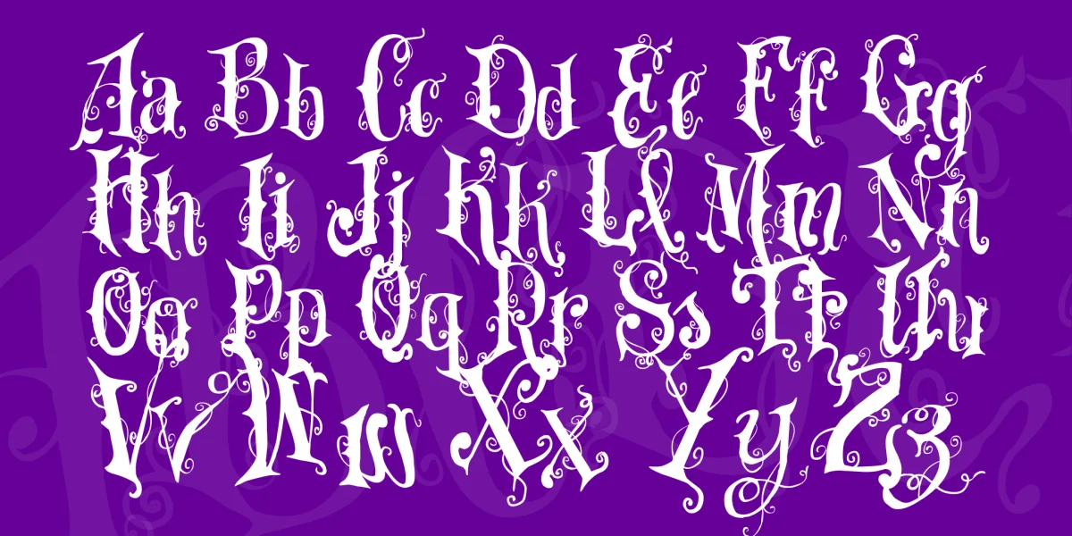 VTKS Dear Love Font preview 2
