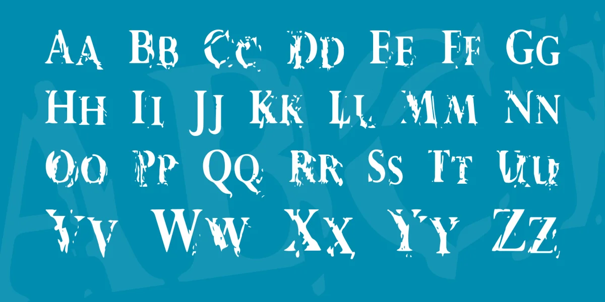 Vtks Demolition Font preview 3