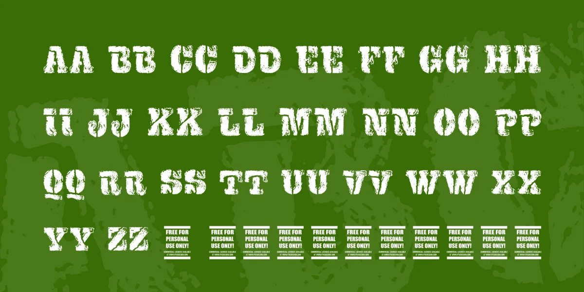 VTKS EXAME Font preview 3