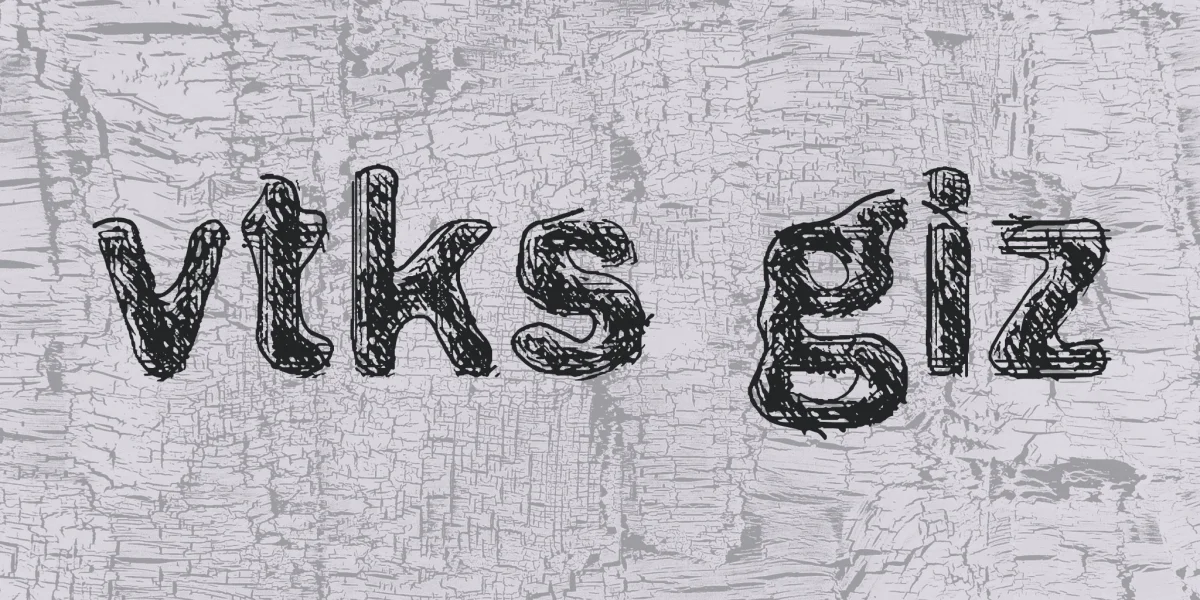 vtks giz Font preview 2