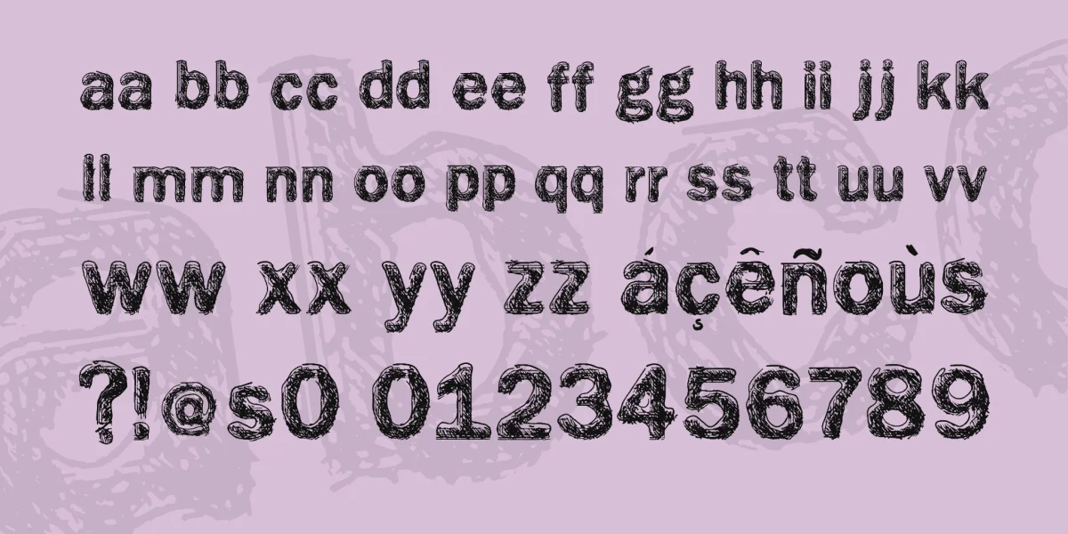 vtks giz Font preview 3
