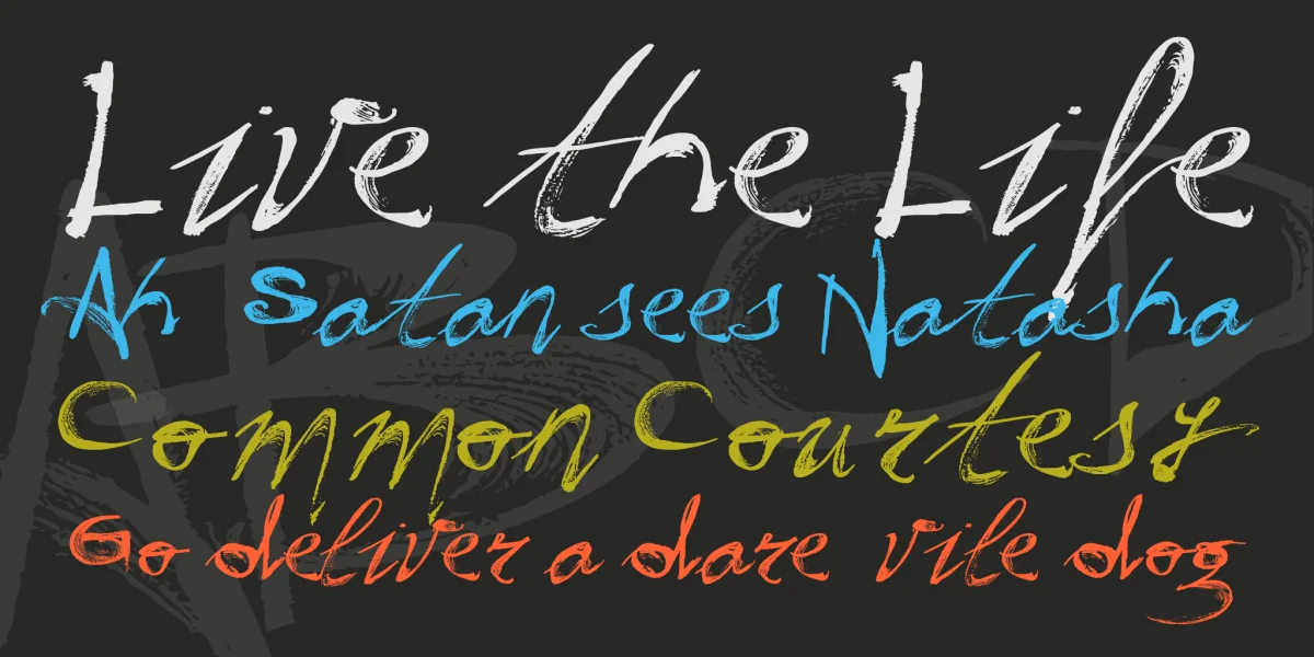 Vtks Hunt Font preview 2