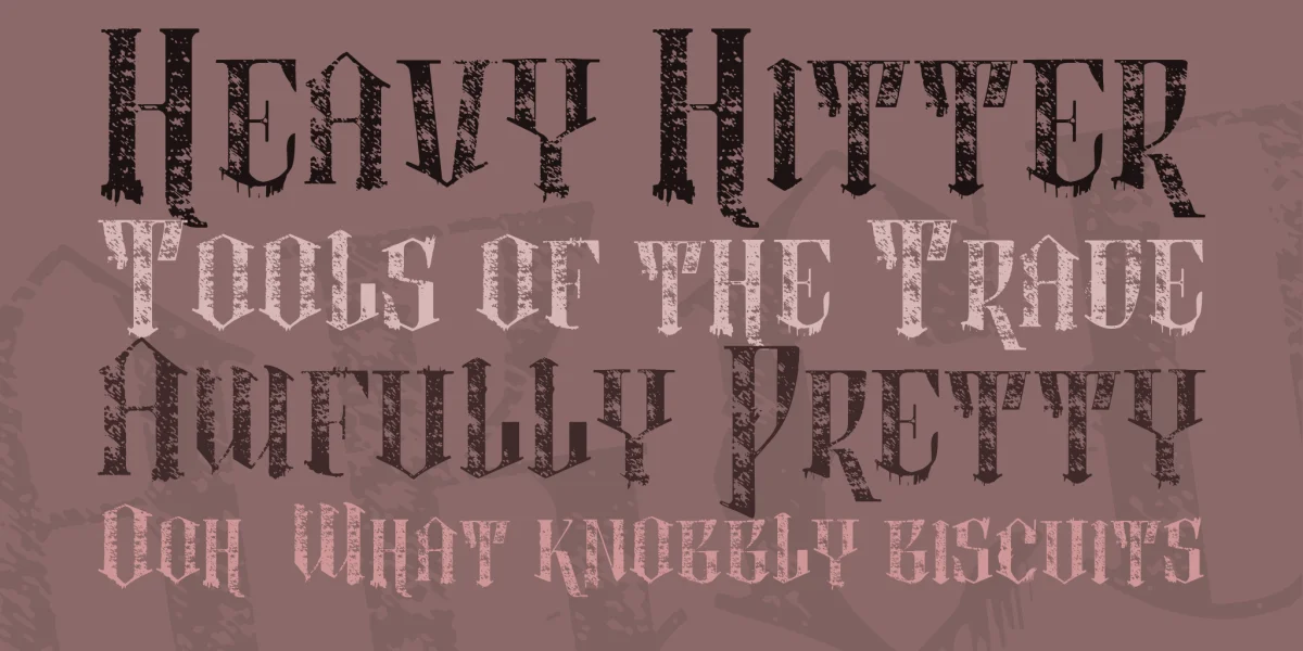 vtks lightness 2 Font preview 2