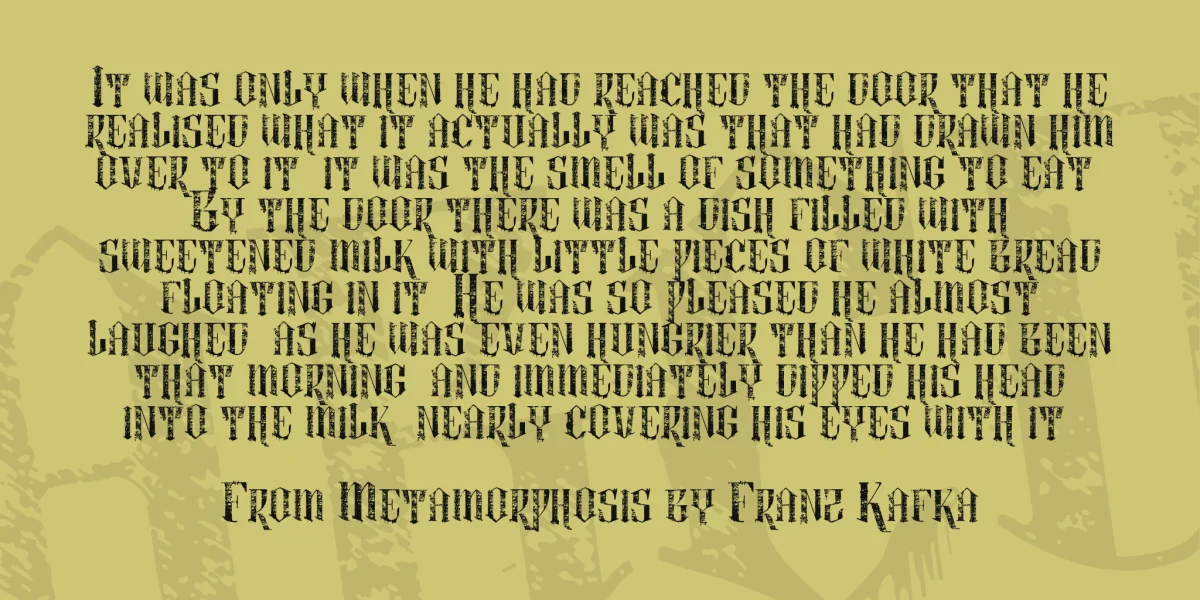 vtks lightness 2 Font preview 3