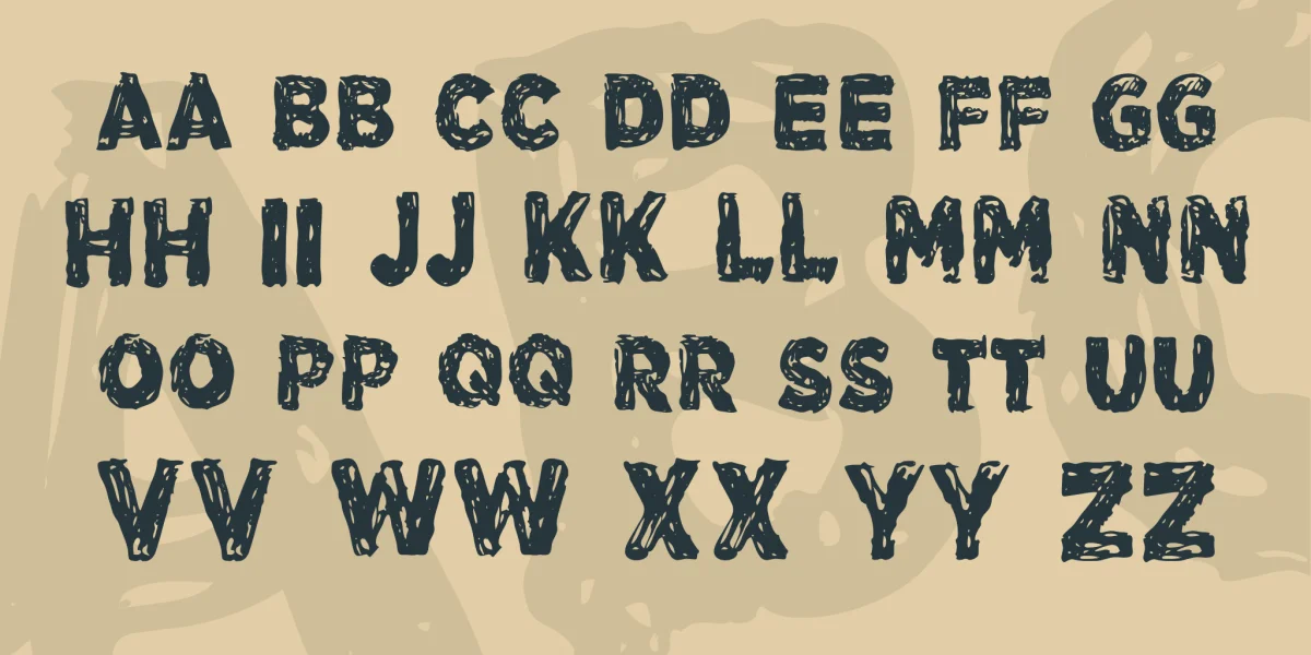Vtks LongTime Font preview 4
