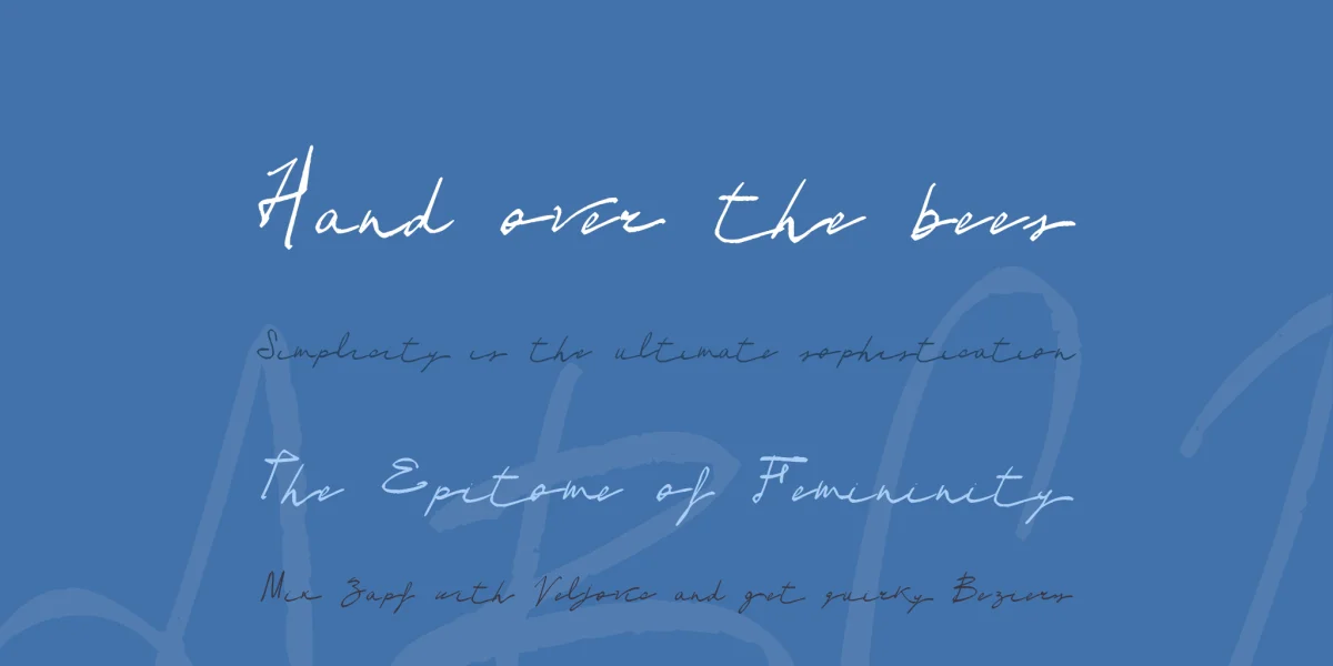Vtks Lounge Set Font preview 3