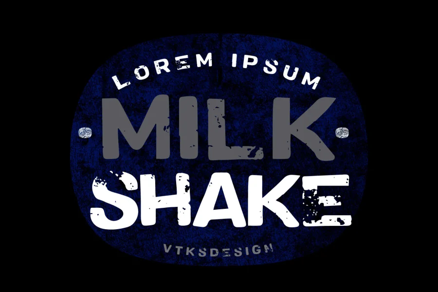 Vtks MilkShake Font