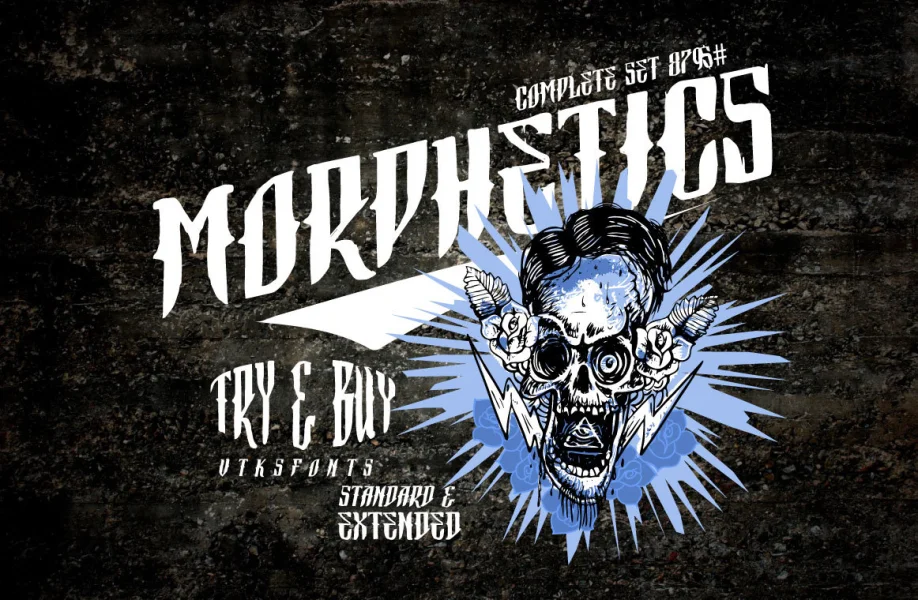 Vtks Morphetics 2 Font