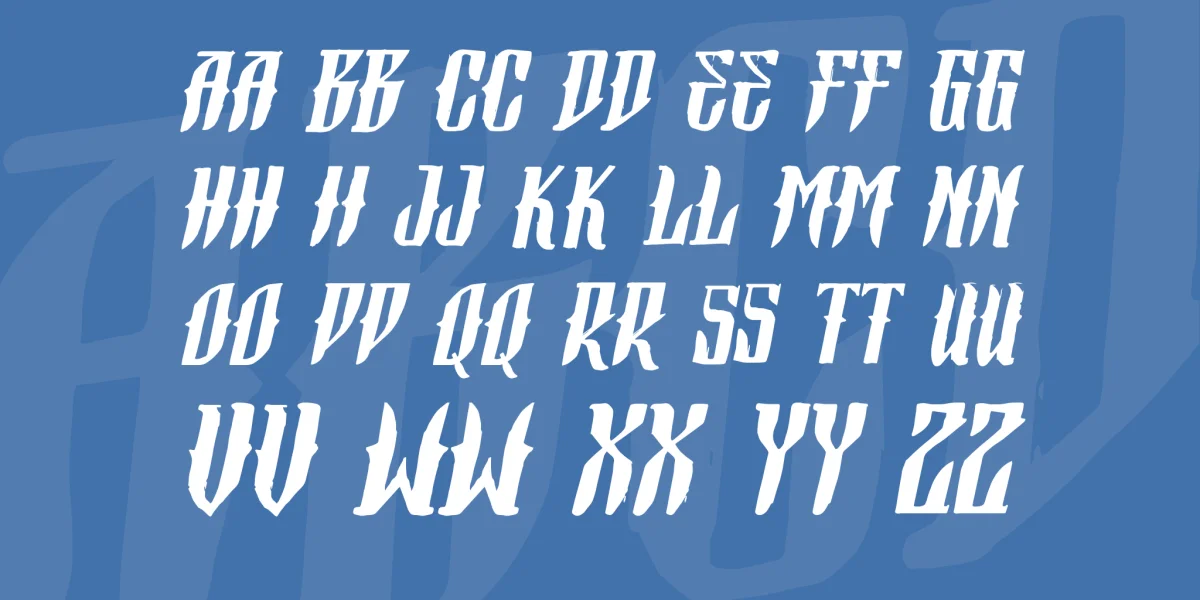 Vtks Morphetics 2 Font preview 3