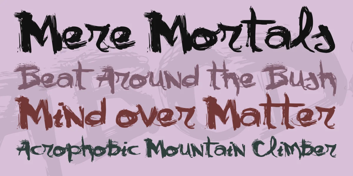 VTKS mural Font preview 2