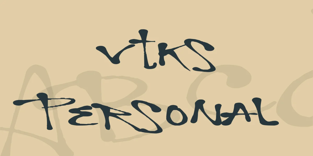 Vtks Personal Font