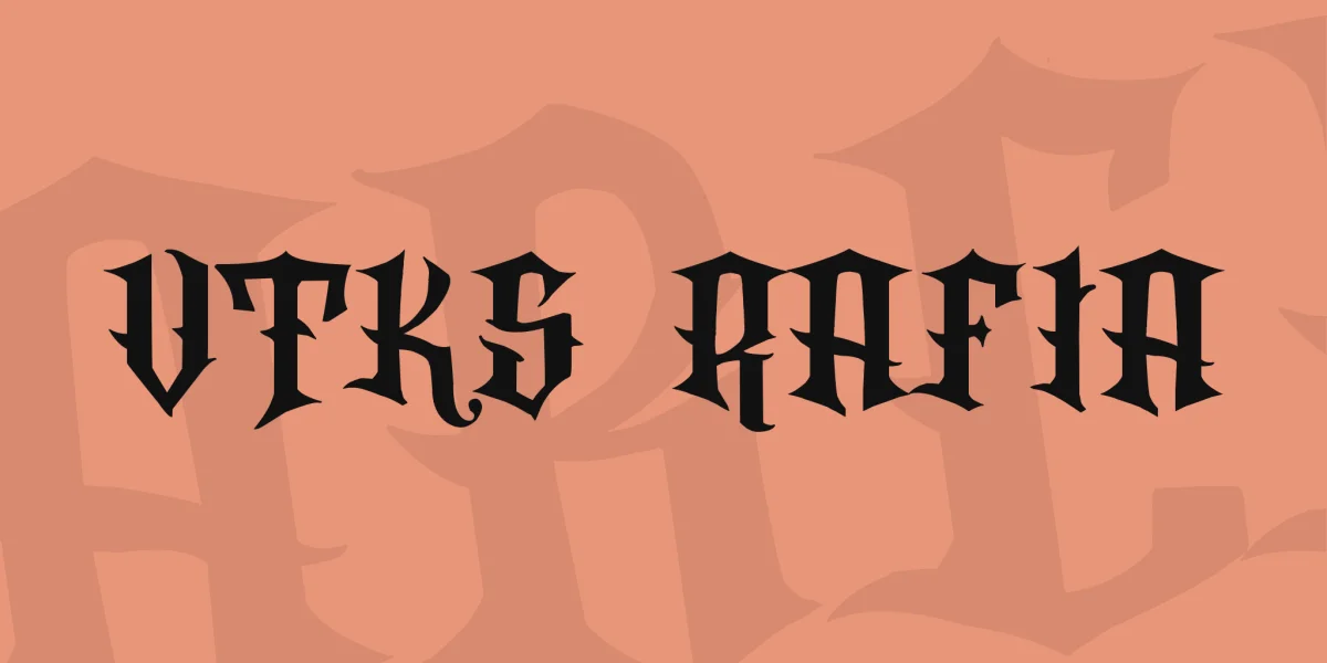 VTKS Rafia Font