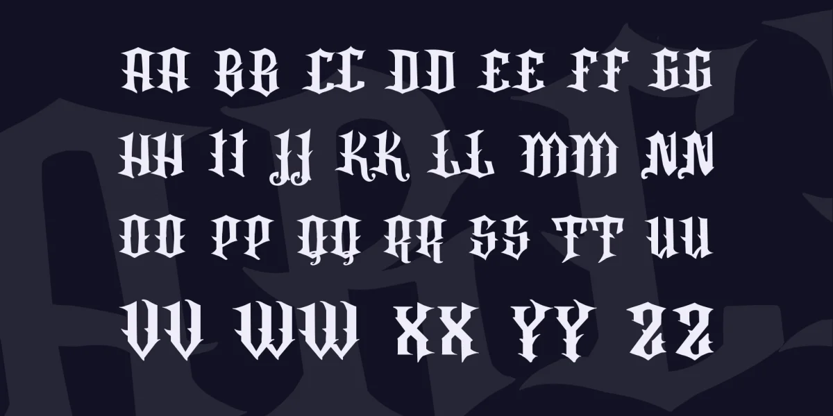 VTKS Rafia Font preview 3