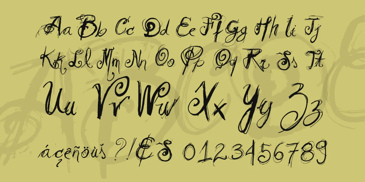 Vtks Relaxing Blaze Font preview 4