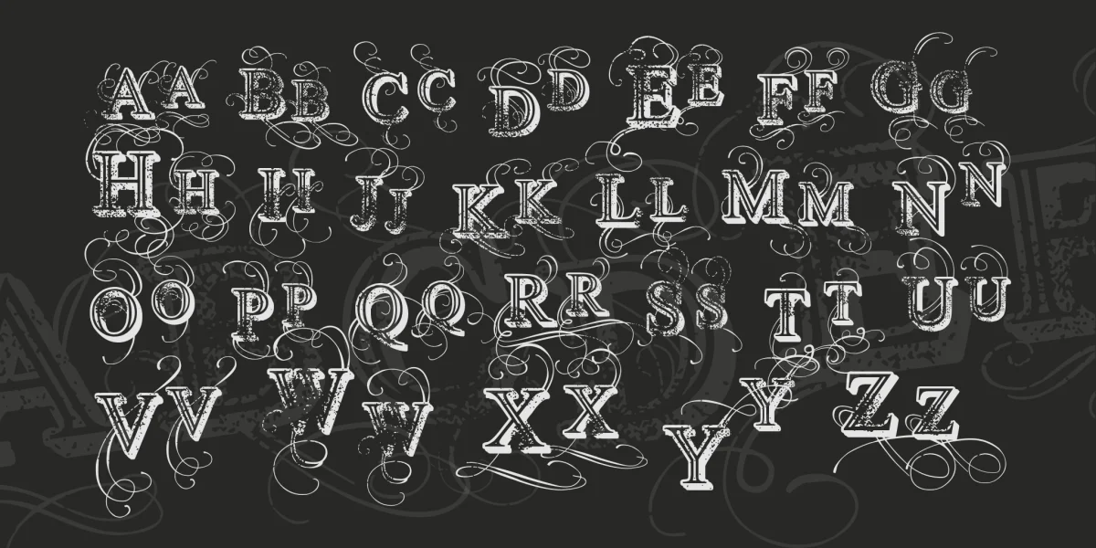 Vtks Simplex Beauty 2 Font preview 3