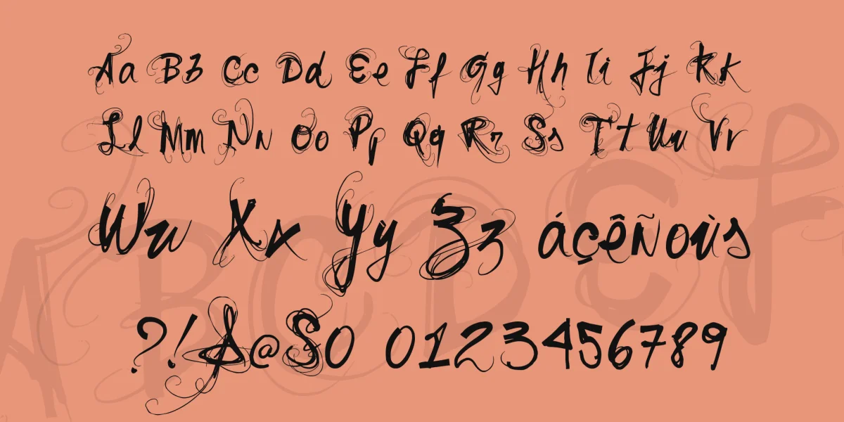 Vtks Sonho Font preview 4