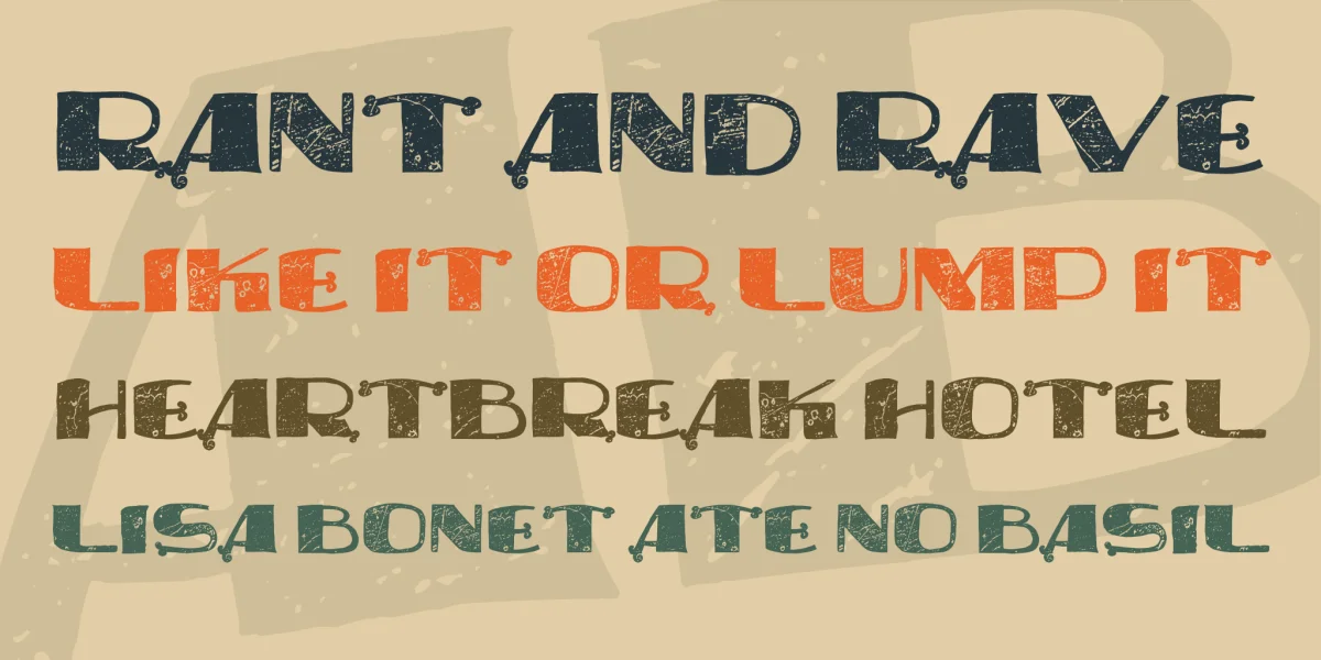 vtks syndicate Font preview 2