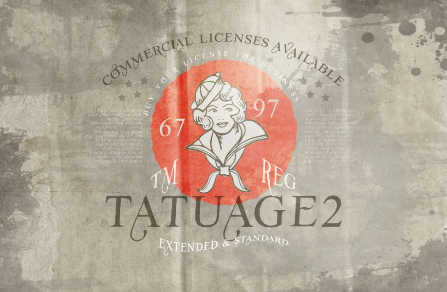 Vtks Tatuage2 Font