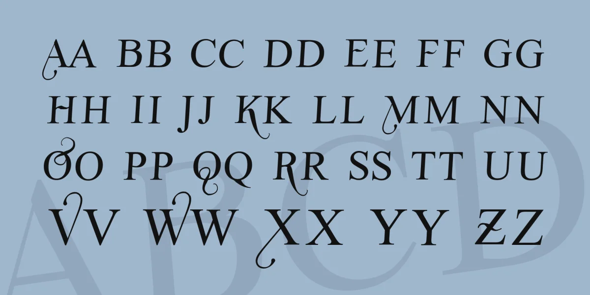 Vtks Tatuage2 Font preview 4