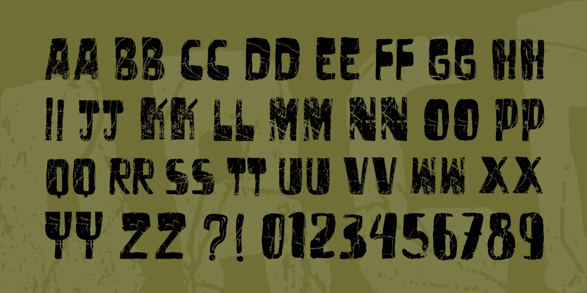 vtks untitled Font preview 4