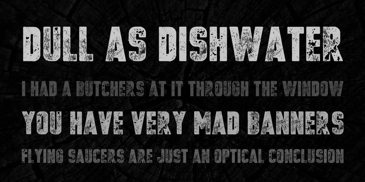 vtksposter Font preview 2