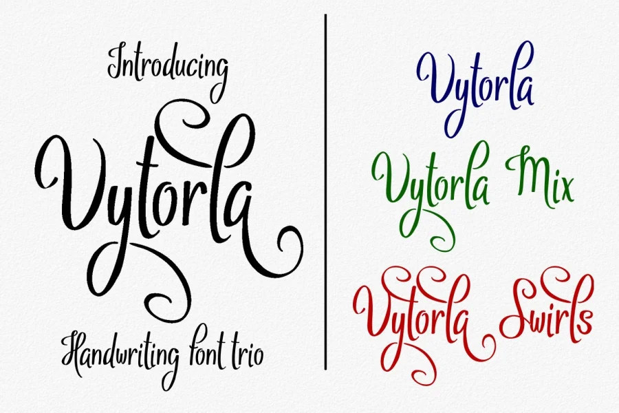 Vytorla Mix Font preview 5