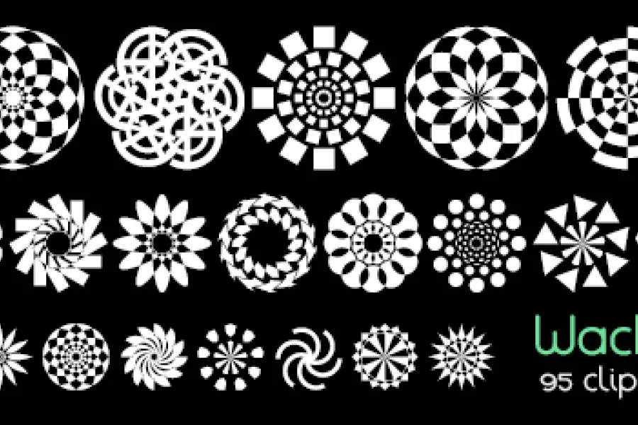 Wach Op-Art Font