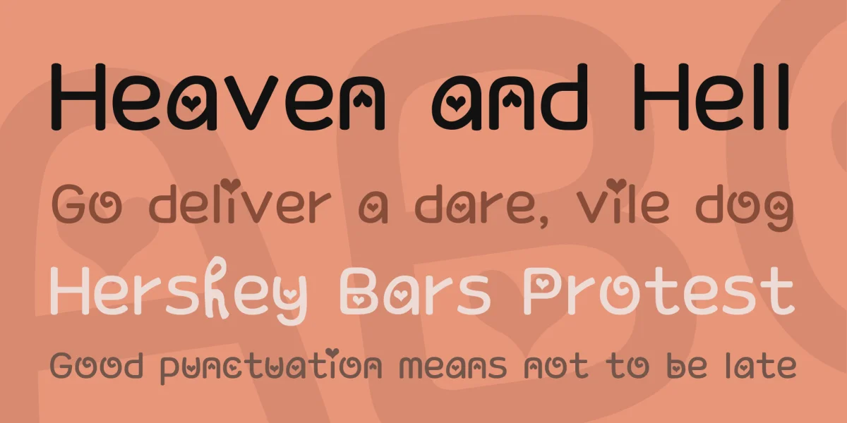 Wake Up Honey Font preview 2