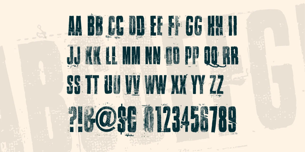 Walk this way Font preview 4