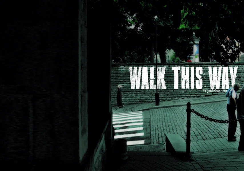 Walk this way Font preview 7