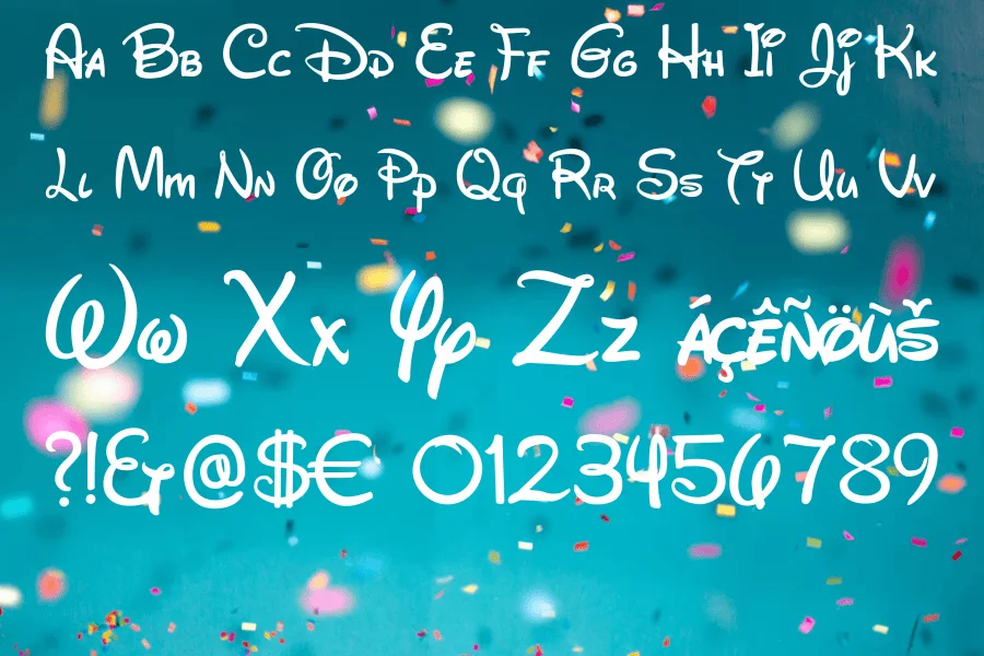 Waltograph Font Family preview 4