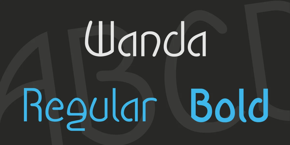 Wanda Font Family preview 2