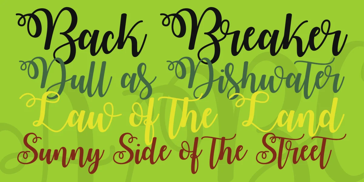 Watermelon Script Demo Font