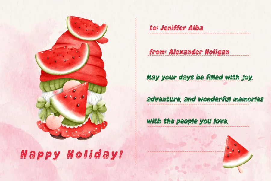 Watermelon Splash Font preview 13