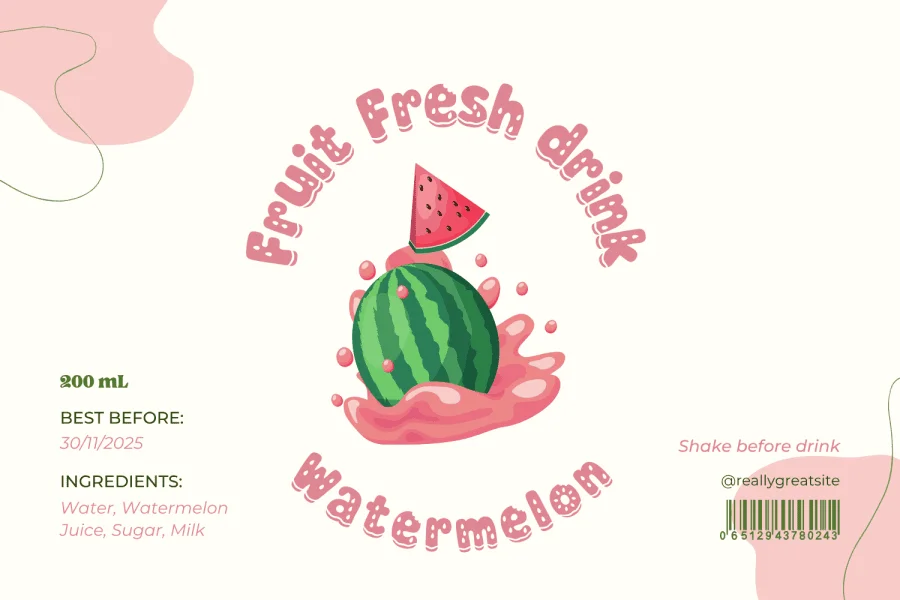 Watermelon Splash Font preview 5