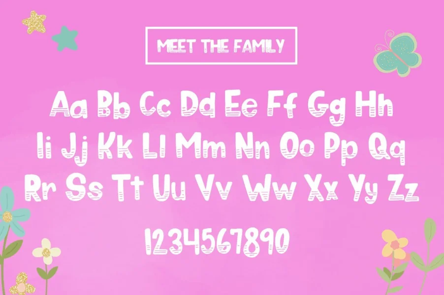 Wavepool Font preview 4
