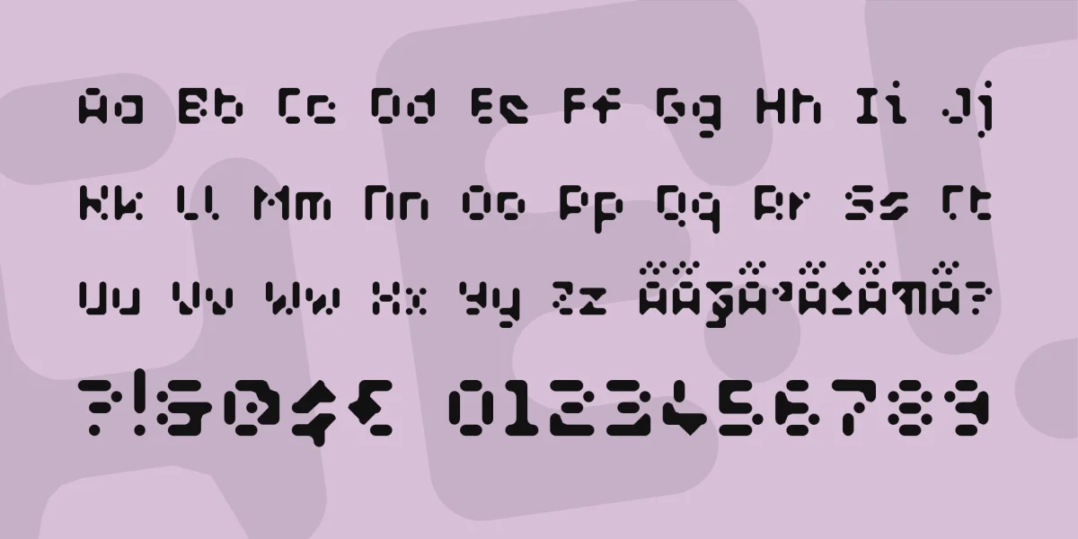 WC_AquaBlues_Bta Font preview 3