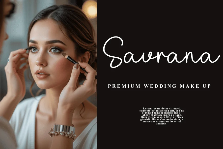 Wedding Cattering Font preview 6