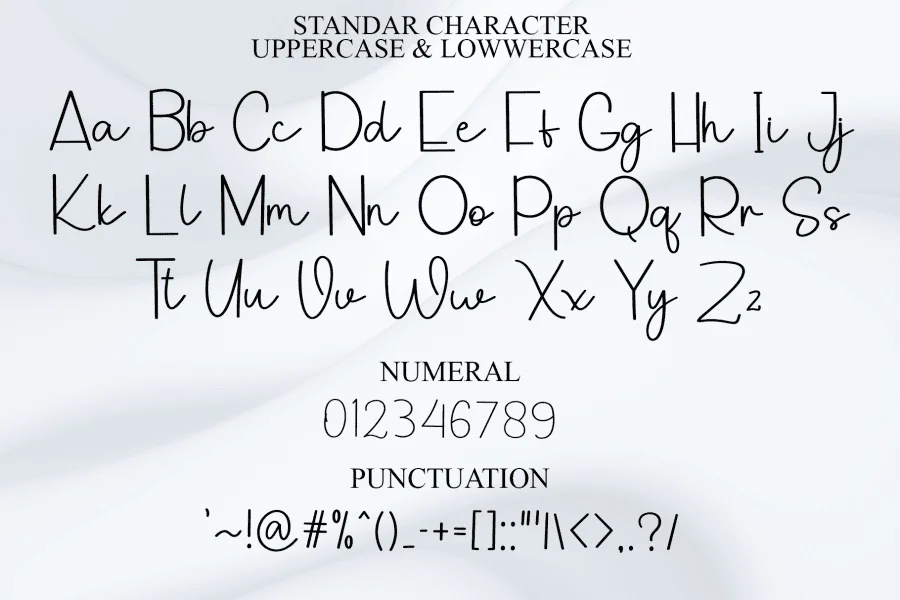 Wedding Cattering Font preview 7