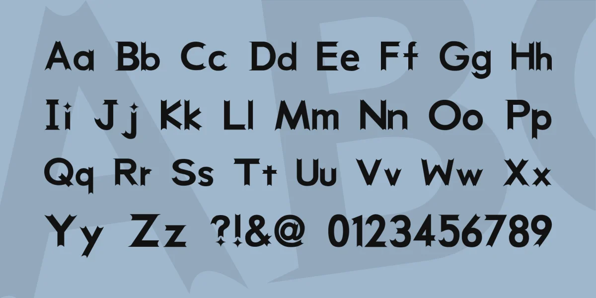 week (sRB) Font preview 3