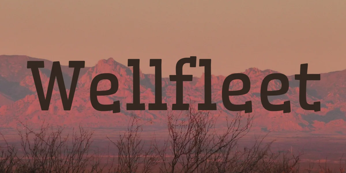Wellfleet Font