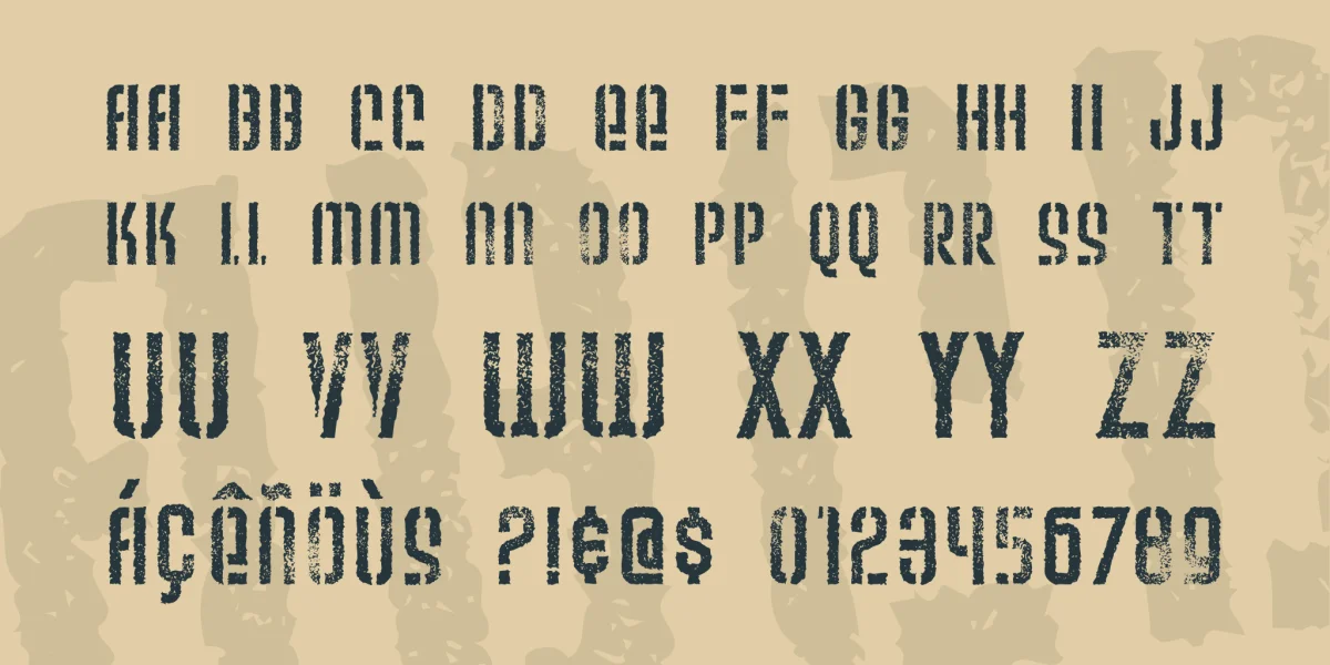Weltron Urban Font preview 3